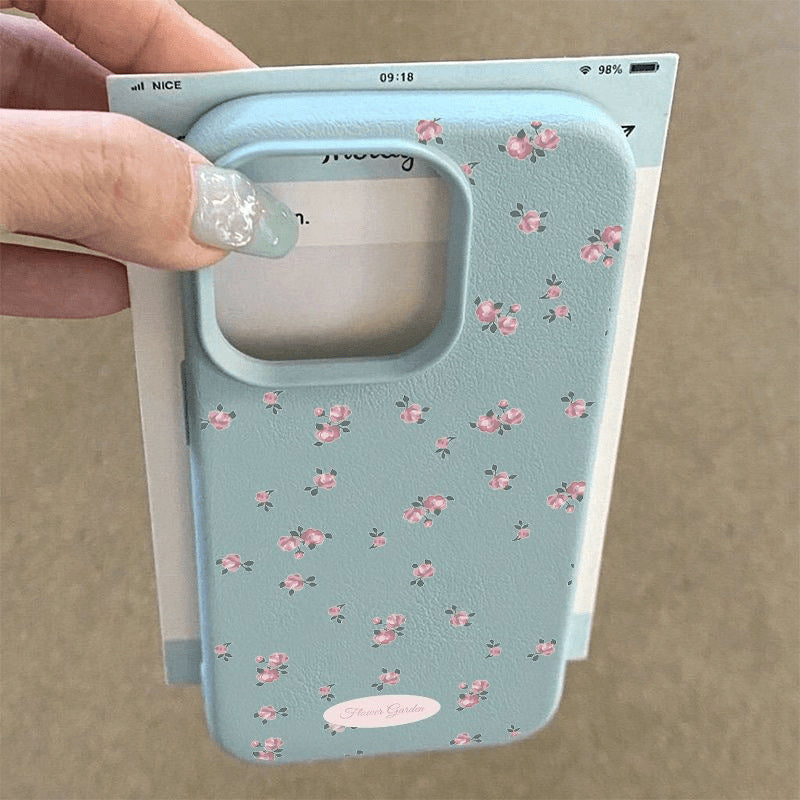 Fresh Floral Print Shockproof Phone Case for iPhone 6Z13HPC202