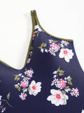 Sexy Floral One-Piece Swimsuit - DippedShop Wholesale - #3411
