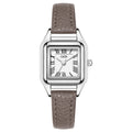Classic Square Roman Numeral Leather Strap Watch MK2SSAS6W6JWA08