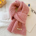 Mini Cable Knit Scarf - DippedShop Wholesale - #7043