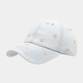 Embroidered Daisy Baseball Cap - DippedShop Wholesale - #7795