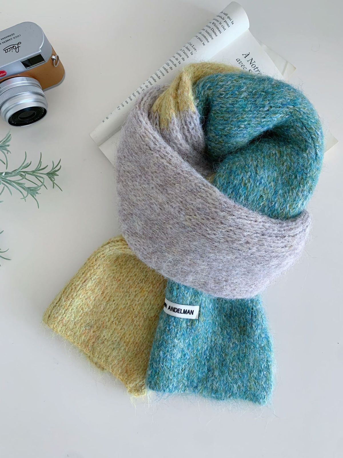 Warm Knit Scarf - DippedShop Wholesale - #5699