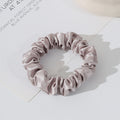 Simple Solid Color Ruffled Hair Scrunchies 6W6HSR332