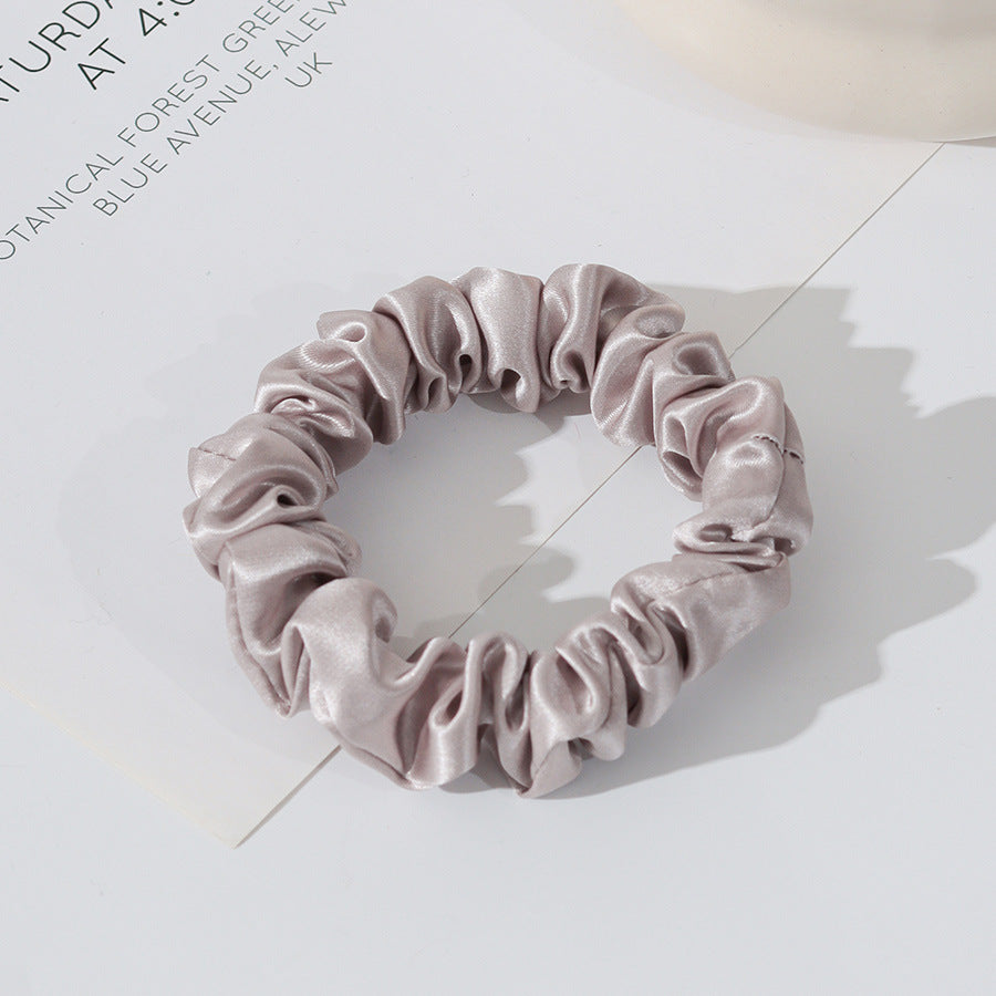Simple Solid Color Ruffled Hair Scrunchies 6W6HSR332
