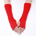 Long Fingerless Arm Warmers - DippedShop Wholesale - #8099
