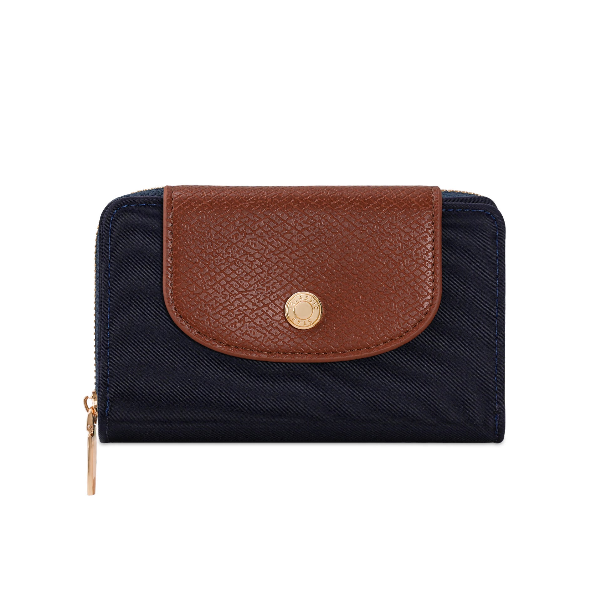 Classic Color Block PU Coin Purse Wallet 6S10BWB136