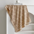 Thermal Paisley Tassel Scarf - DippedShop Wholesale - #9619