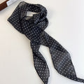 Vintage Leopard Print Silk Scarf 6W6NSI185