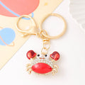 Funny Rhinestones Dolphin Pendant Keychain Bag Charm 6W10BBC632