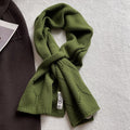Diamond Fastened Knit Scarf - DippedShop Wholesale - #3459