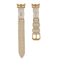 Stylish Heart Star Rhinestones PU Watch Band 6JWA117