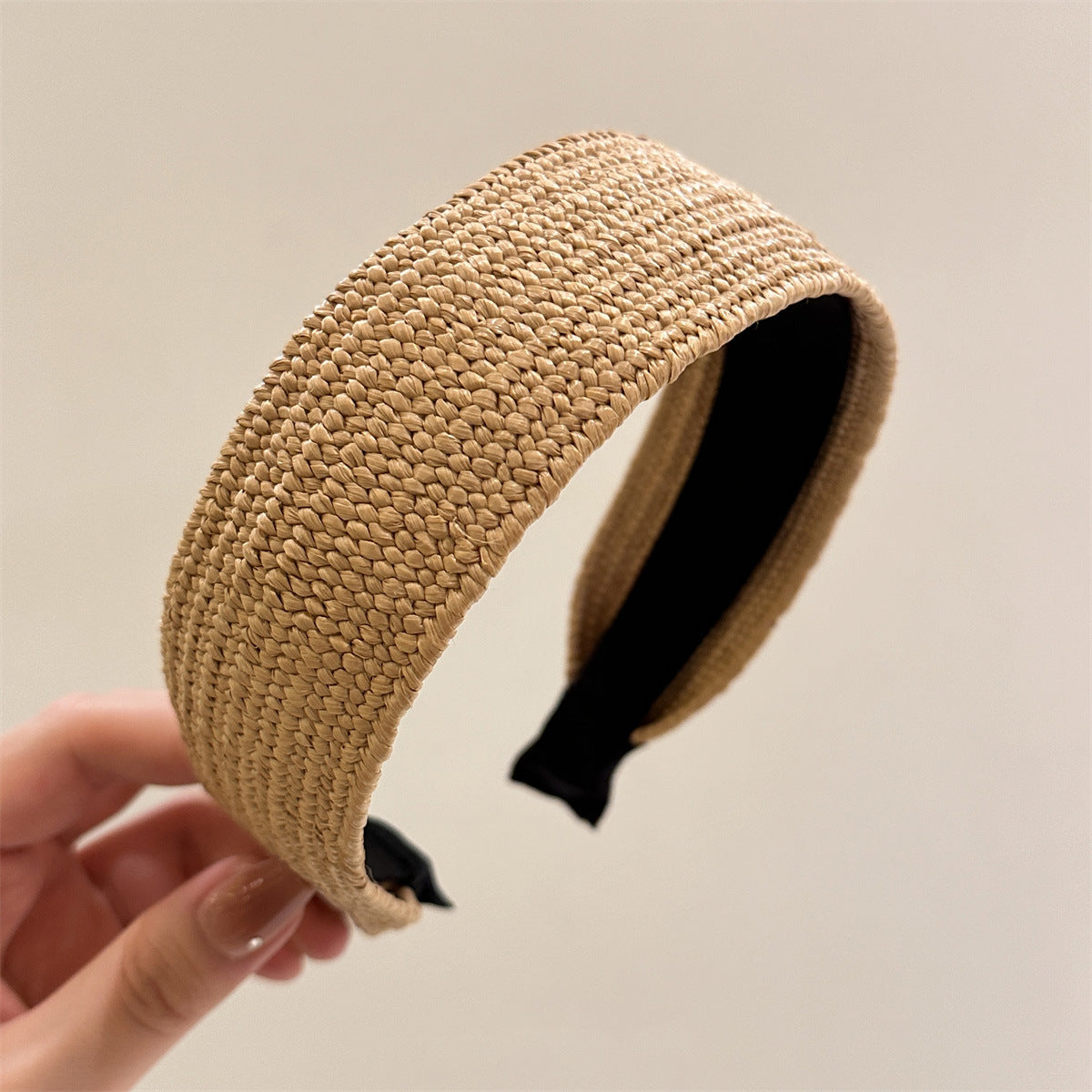 Woven Straw Beach Headband - DippedShop Wholesale - #2163