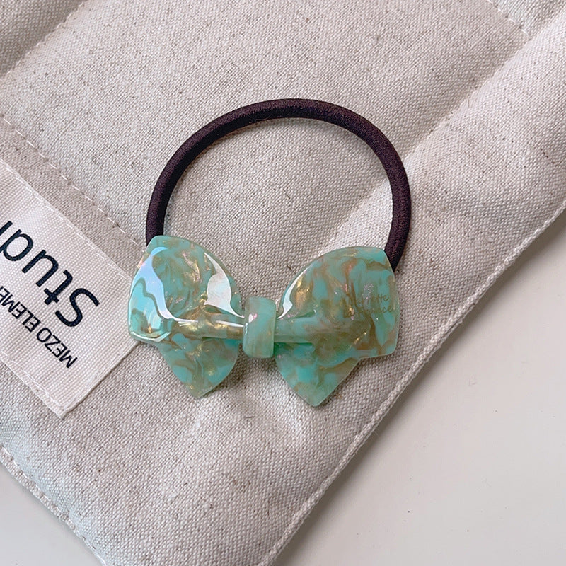 Sweet Bow Knot Elastic Ponytail Holder Hair Tie 6W6HSR466