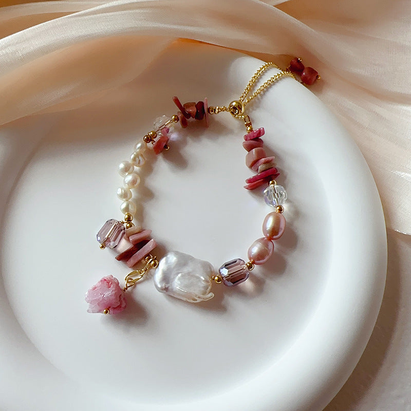 Luxury Baroque Pearl Bracelet - DippedShop Wholesale - #0259