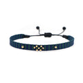 Handmade Seed Bead Braided Adjustable Bracelet 6W6JBR475