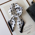 Simple Color Block Polka Dot Square Scarf MK2BW6W6NSI31