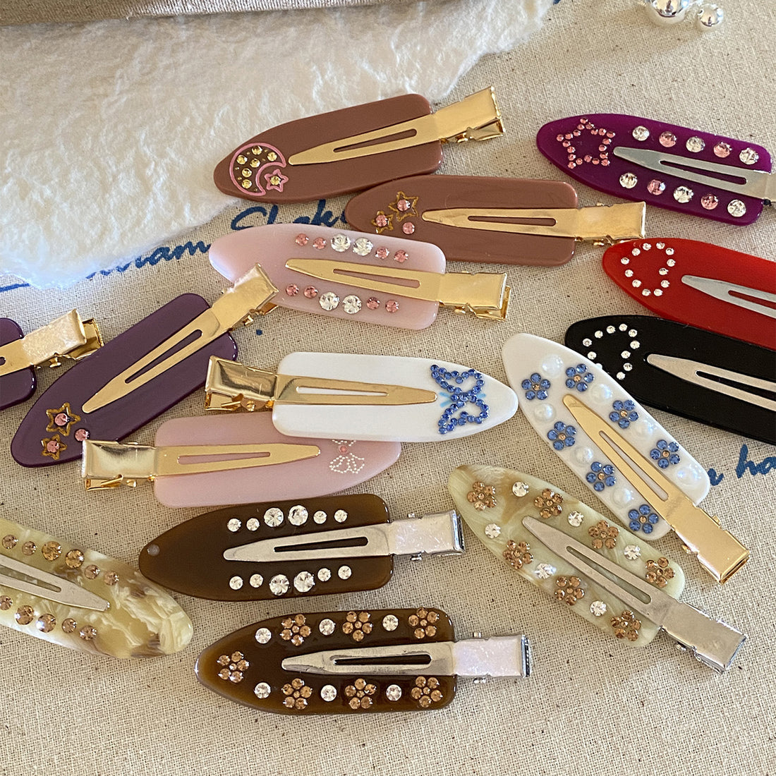 Elegant Flat Hair Clip - DippedShop Wholesale - #2243