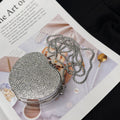 Glitter Rhinestone Acrylic Mini Apple Crossbody Bag 6W10BBG1736