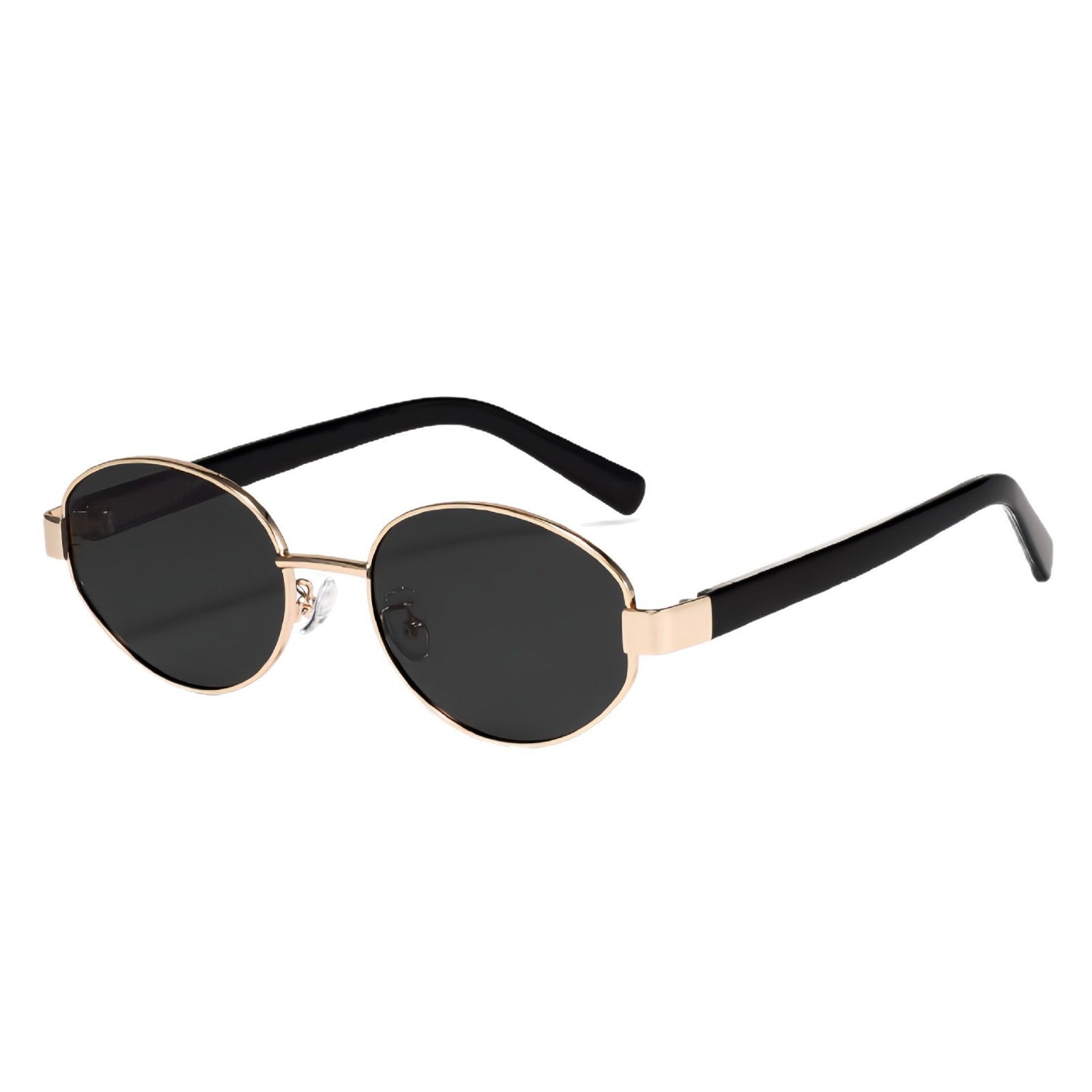 Retro Oval Frame Sunglasses - DippedShop Wholesale - #1043