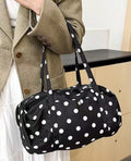 Simple Nylon Polka Dot Traver Storage Bag 6W10BBG2004