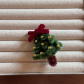Christmas Tree Bowknot Hair Clip - DippedShop Wholesale - #0259