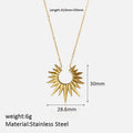 Chic Gold Plated Moon Pendant Choker Necklace 6W6JNC629