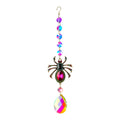 Halloween Jeweled Spider Crystal Suncatcher 6H7HLS140
