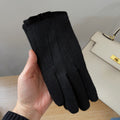 Bowknot Plush Touchscreen Gloves - DippedShop Wholesale - #3075