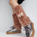 Plush Long Socks - DippedShop Wholesale - #1171