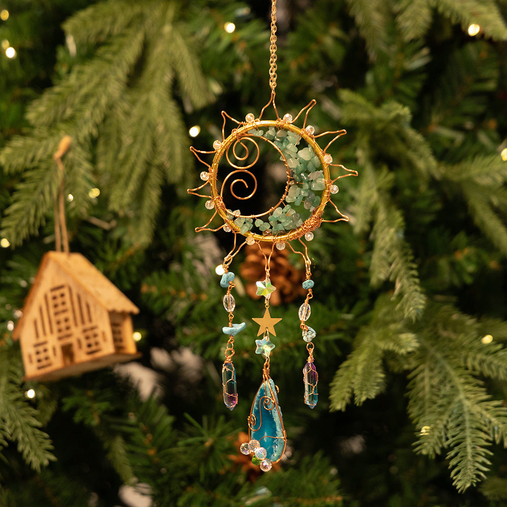 Natural Stone Sun Catcher - DippedShop Wholesale - #7891