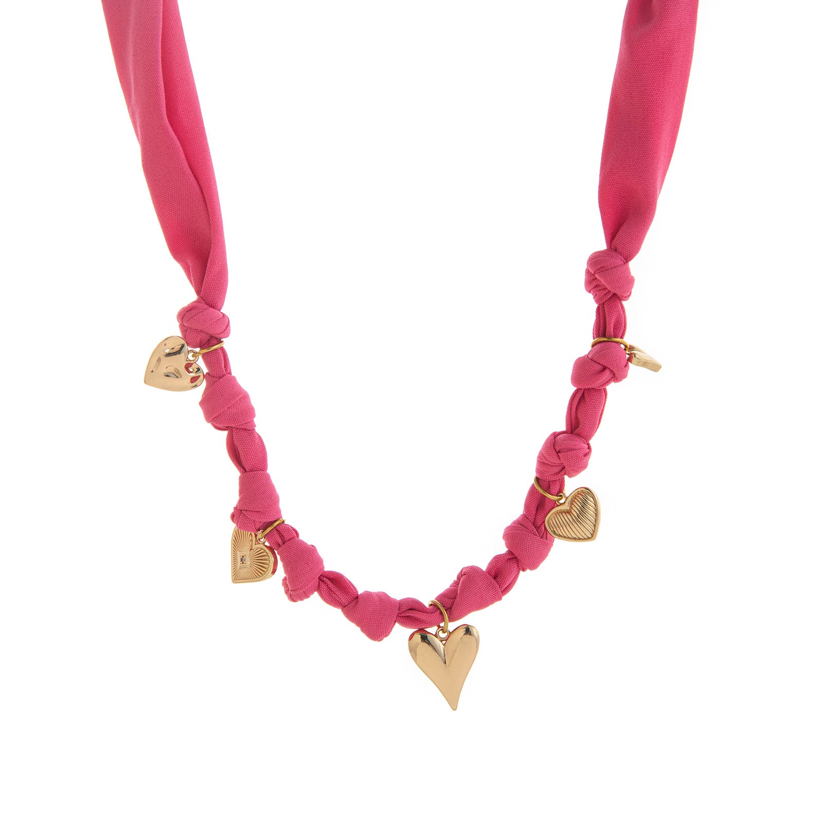 Stylish Rope Braided Bowknot Pendant Necklace 6W6JNC642