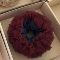 Oversized Tulle Lace Mesh Hair Scrunchie 6W6HSR468