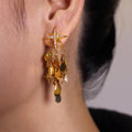 Trendy Gold Plated Starburst T - DippedShop Wholesale - #0883