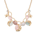 Shell Starfish Pendant Necklace - DippedShop Wholesale - #2131