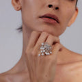 Pearl Tassel Stud Earrings - DippedShop Wholesale - #9587