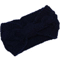 Bowknot Cable Knit Turban Headband - DippedShop Wholesale - #3555