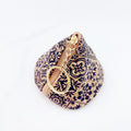 Cute Floral Print Cork Triangle Mini Coin Case 6S10BWB109