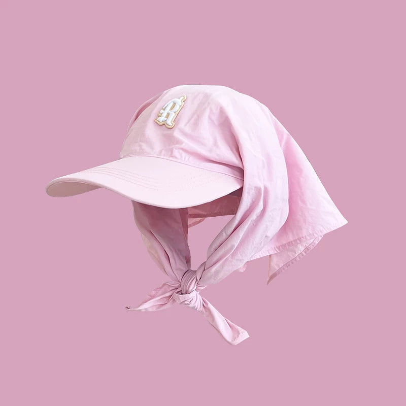 Solid Color Letter Embroidery Bandana Baseball Cap MK2BW6W6HAT98
