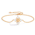 Gold Plated X Bracelet - DippedShop Wholesale - #5779