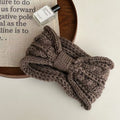 Bowknot Cable Knit Headband - DippedShop Wholesale - #3987
