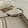 Vintage Leopard Pattern Non Slip Acetate Headband MK2SPM6W6HBD36