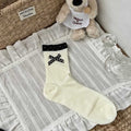 Cute Polka Dot Bow Knot Slouchy Socks 6W8FSO673