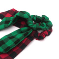 Christmas Plaid Hair Scrunchie - DippedShop Wholesale - #7731