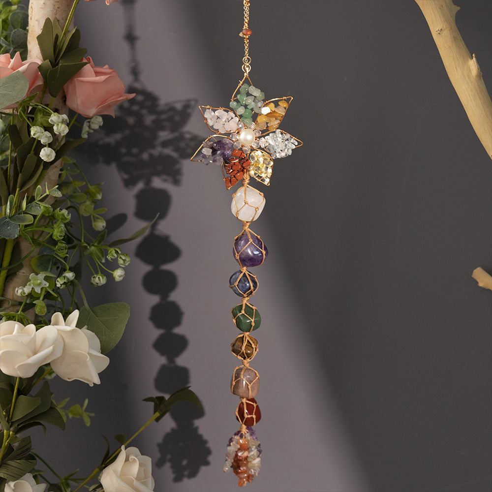 Colorful Lotus Dream Catcher - DippedShop Wholesale - #9635