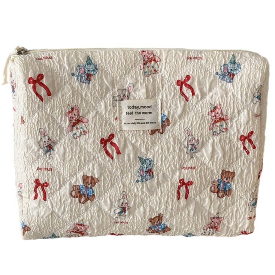Animal Print Makeup Bag - DippedShop Wholesale - #2211