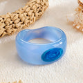 Boho Style Floral Enamel Statement Bracelet 6W6JBR594