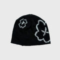 Vintage Floral Jacuqard Wool Blend Beanie Hat 6W6HAT546
