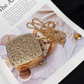 Glitter Rhinestone Acrylic Mini Apple Crossbody Bag 6W10BBG1736