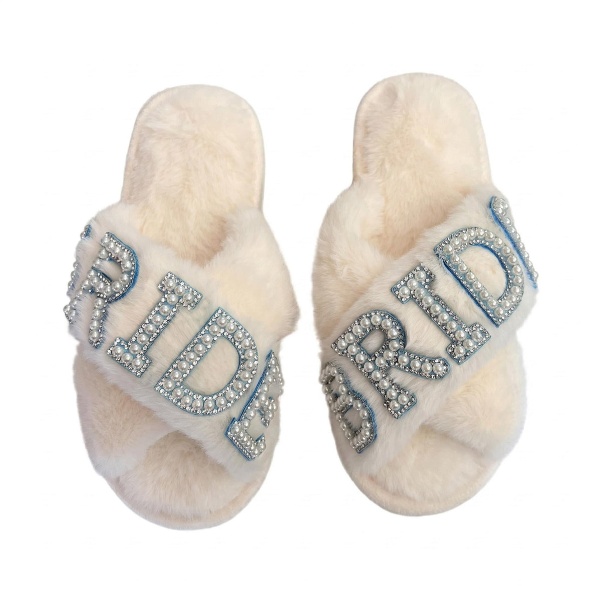 Rhinestone Bride Slippers - DippedShop Wholesale - #3155