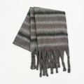 Plush Color Block Scarf - DippedShop Wholesale - #1299
